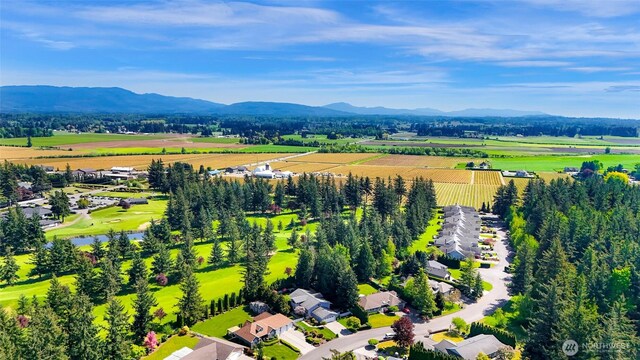 6874 Golf View Dr, Lynden, WA 98264 - drone / aerial view of mountains