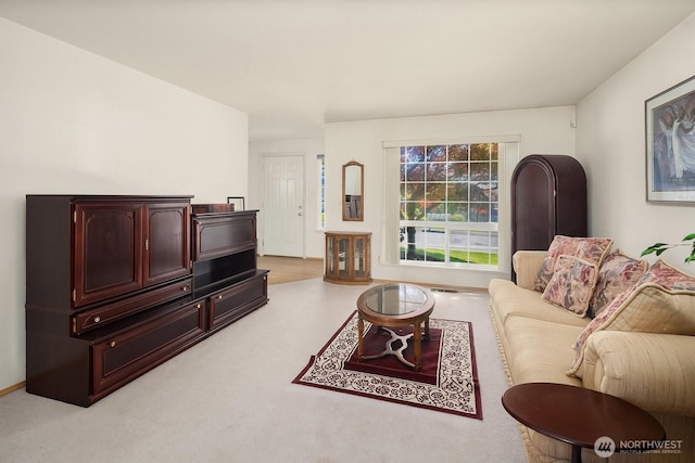 19021 113th Way SE, Renton, WA 98055 - living room featuring light colored carpet