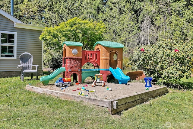 view of community playground