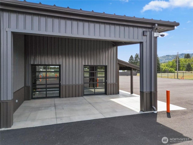 exterior space with a patio