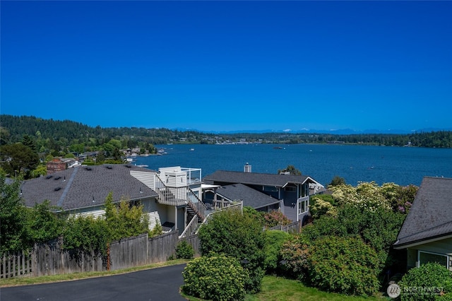 3911 NE 158th Ln, Lake Forest Park, WA 98155 - water view featuring a forest