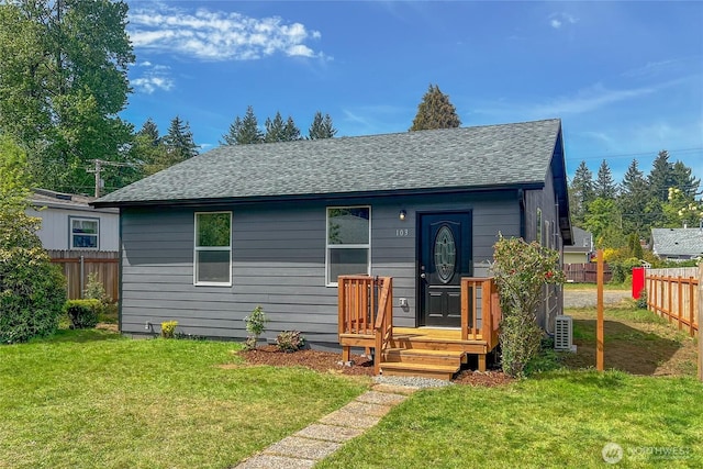 103 Madison St, Ryderwood, WA 98581 - view of front of home featuring roof with shingles