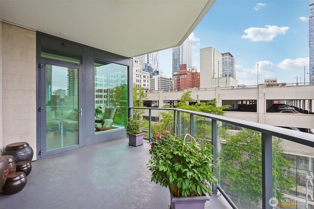 1920 4th Ave Unit 502, Seattle, WA 98101 - balcony with a city view