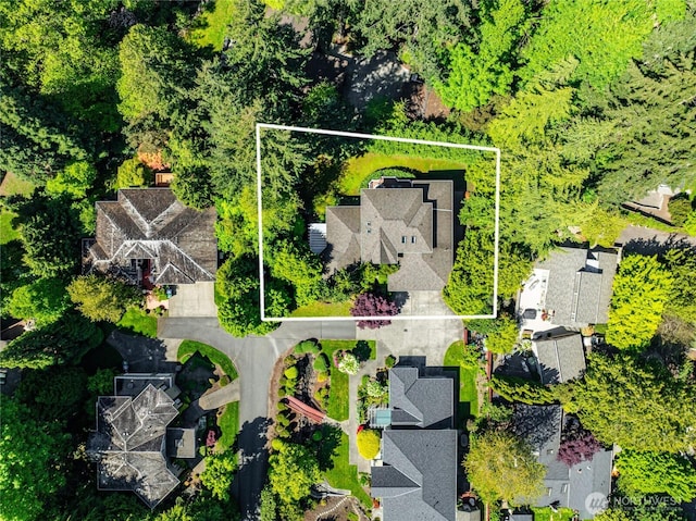8380 SE 43rd St, Mercer Island, WA 98040 - bird's eye view