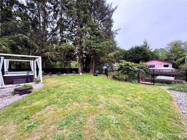 735 Dover Ct SE, Ocean Shores, WA 98569 - view of yard