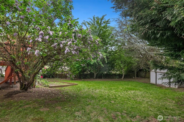 12635 Beacon Ave S, Seattle, WA 98178 - view of yard with a shed and an outbuilding