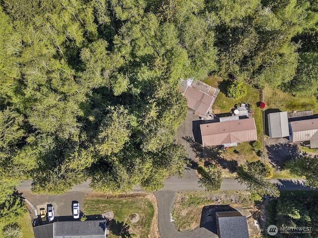aerial overview of property's location