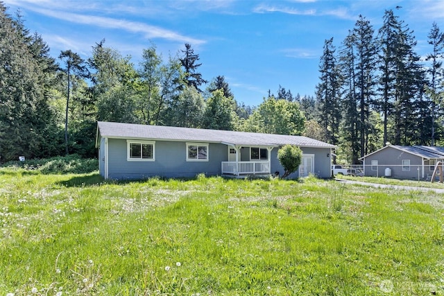 592 Kodiak Ave, Camano Island, WA 98282 - ranch-style home featuring a wooden deck
