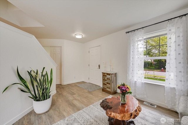 16886 Wales St SE, Monroe, WA 98272 - living area with baseboards and light wood-style flooring