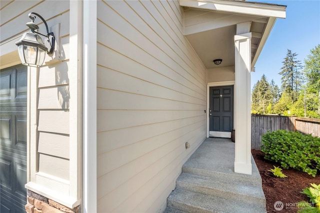 20402 98th Avenue Ct E, Graham, WA 98338 - doorway to property featuring fence