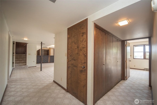 906 E 3rd Ave, Ellensburg, WA 98926 - hall with light colored carpet and stairway