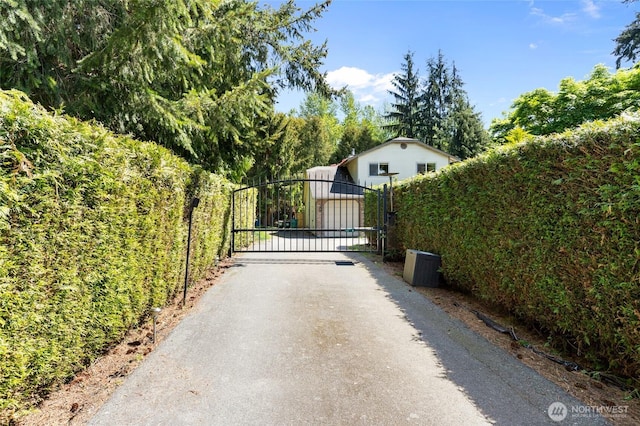 view of gate