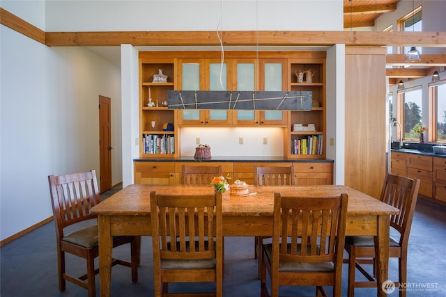5621 Fisherman Bay Rd, Lopez Island, WA 98261 - dining room with plenty of natural light