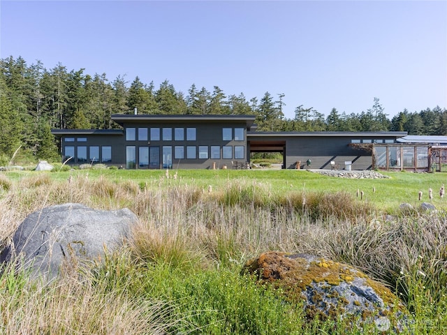 5621 Fisherman Bay Rd, Lopez Island, WA 98261 - view of back of house