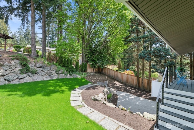 view of yard