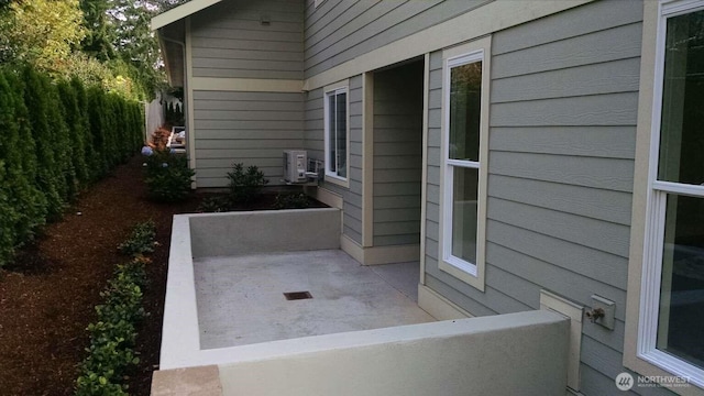 exterior space with a patio area