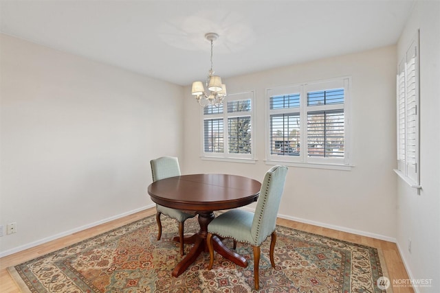 514 Bell St, Edmonds, WA 98020 - dining area featuring a notable chandelier, plenty of natural light, and wood finished floors