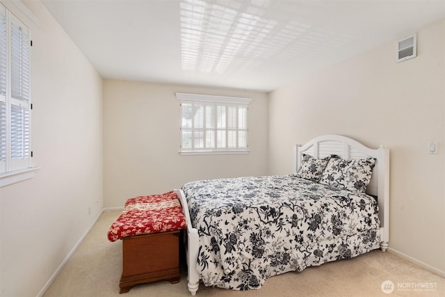 514 Bell St, Edmonds, WA 98020 - bedroom featuring carpet, baseboards, and visible vents