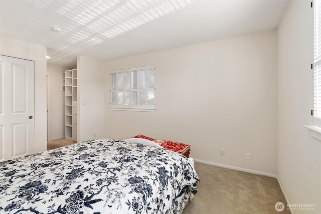 514 Bell St, Edmonds, WA 98020 - bedroom featuring light colored carpet, a closet, and baseboards