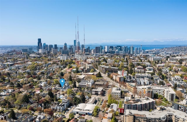 1625B 21st Ave, Seattle, WA 98122 - drone / aerial view of a view of skyline