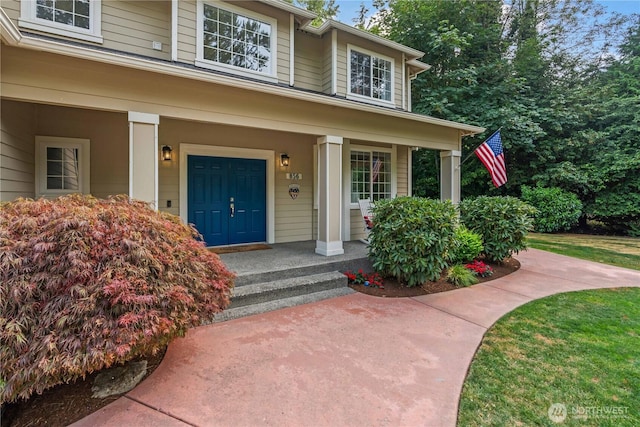856 Hilltop Ave, Kent, WA 98031 - view of exterior entry featuring covered porch