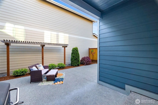 3215 64th Ln SW, Olympia, WA 98512 - view of patio with a pergola and fence