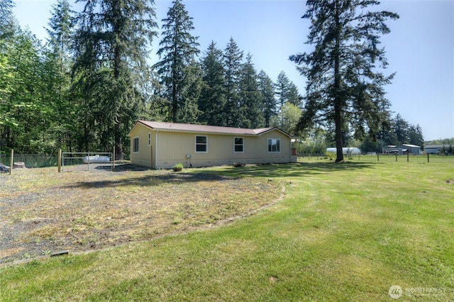 view of yard