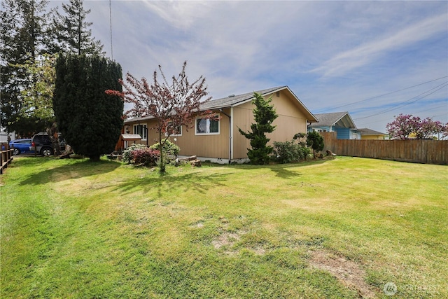 view of side of property