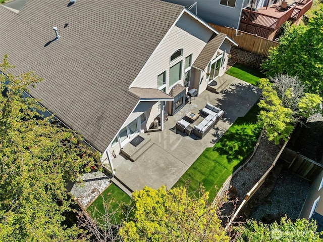 4002 33rd St NE, Tacoma, WA 98422 - view from above of property