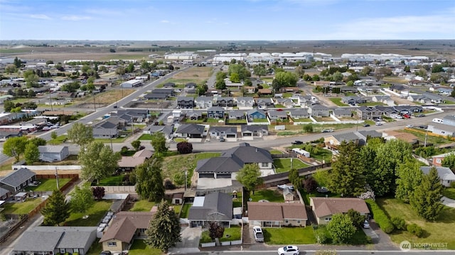322 W 8th St, Warden, WA 98857 - aerial view of property's location with nearby suburban area