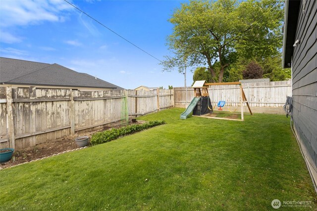 322 W 8th St, Warden, WA 98857 - view of yard featuring a playground