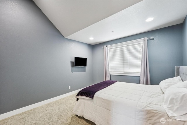 1005 Cavalero Rd, Camano Island, WA 98282 - carpeted bedroom with baseboards and recessed lighting