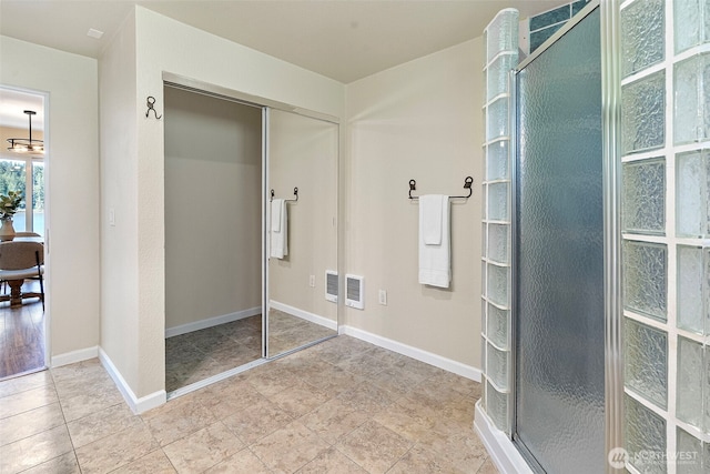 15802 67th Ave NW, Gig Harbor, WA 98332 - full bathroom featuring a shower stall and baseboards