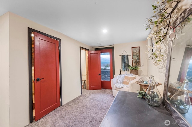 640 N Elm St, Colville, WA 99114 - hall featuring recessed lighting and carpet floors
