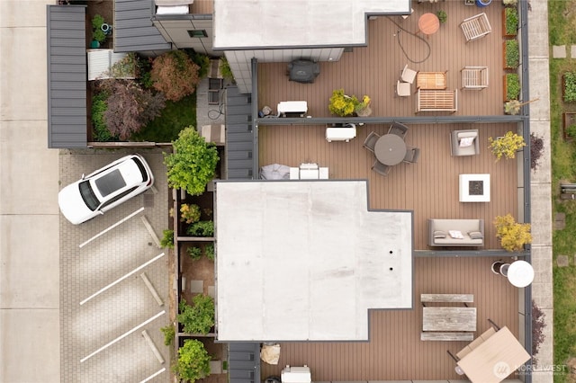 bird's eye view