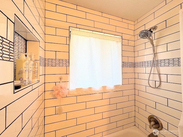 bathroom with  shower combination