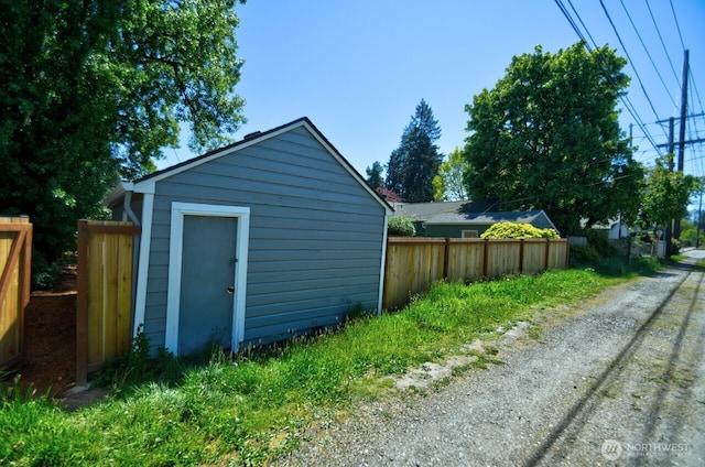 819 Decatur St SW, Olympia, WA 98502 - view of shed featuring fence