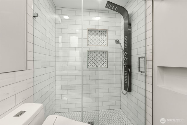 716 W Argand St Unit C, Seattle, WA 98119 - full bathroom with toilet and a shower stall