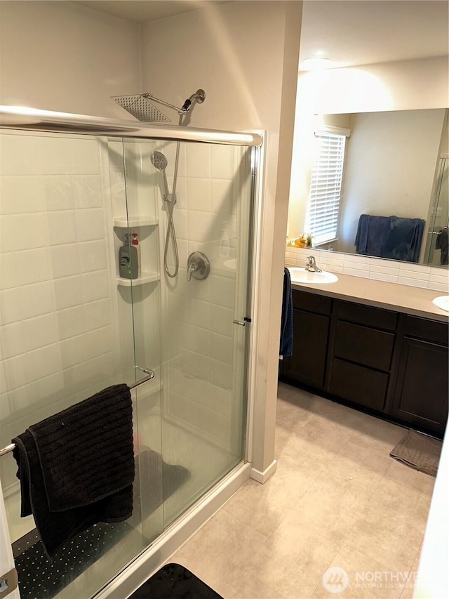 10823 187th Street Ct E, Puyallup, WA 98374 - full bath featuring a shower stall and double vanity