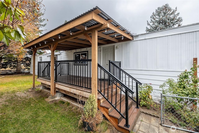 211 Pace Dr Unit 16, East Wenatchee, WA 98802 - view of deck