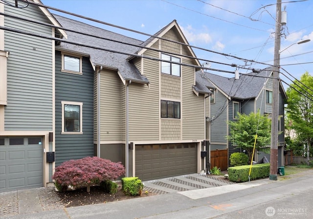 view of front of house featuring an attached garage
