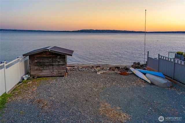 3312 SW 172nd St, Burien, WA 98166 - water view with fence