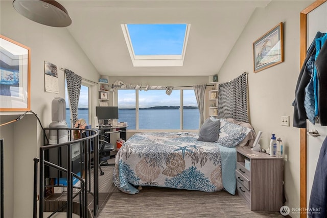 3312 SW 172nd St, Burien, WA 98166 - bedroom with a skylight, vaulted ceiling, and multiple windows