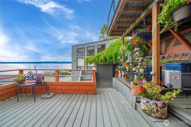 3312 SW 172nd St, Burien, WA 98166 - deck featuring a water view