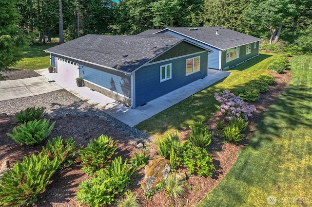 39195 Blackmouth Pl NE, Hansville, WA 98340 - aerial view of property and surrounding area