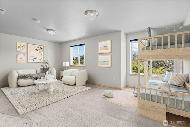3612 64th St E, Tacoma, WA 98443 - living room with baseboards and carpet floors