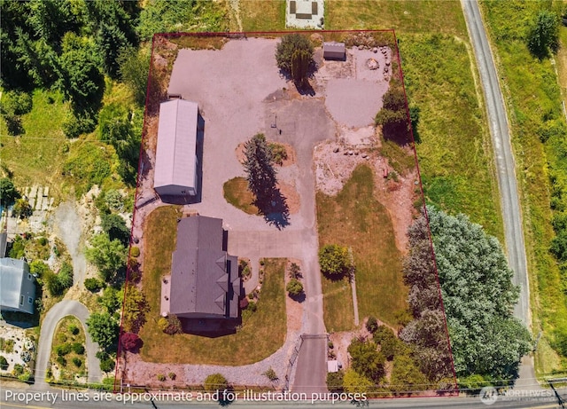 3612 64th St E, Tacoma, WA 98443 - view from above of property featuring property parcel outlined