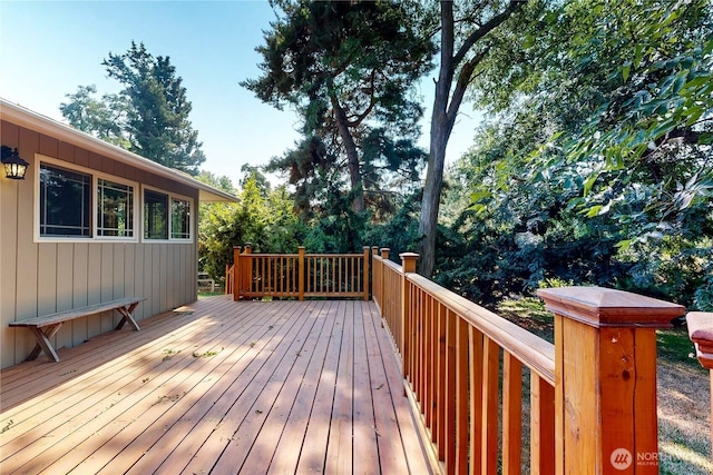 2022 Scarpelli Dr, Walla Walla, WA 99362 - view of wooden deck