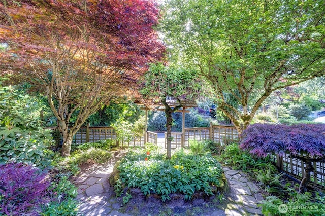 1109 30th Ave, Seattle, WA 98122 - view of yard featuring fence