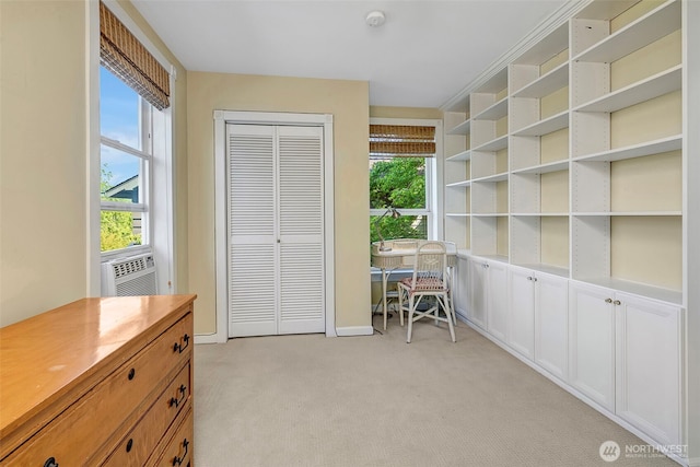 1109 30th Ave, Seattle, WA 98122 - bedroom featuring light colored carpet and cooling unit
